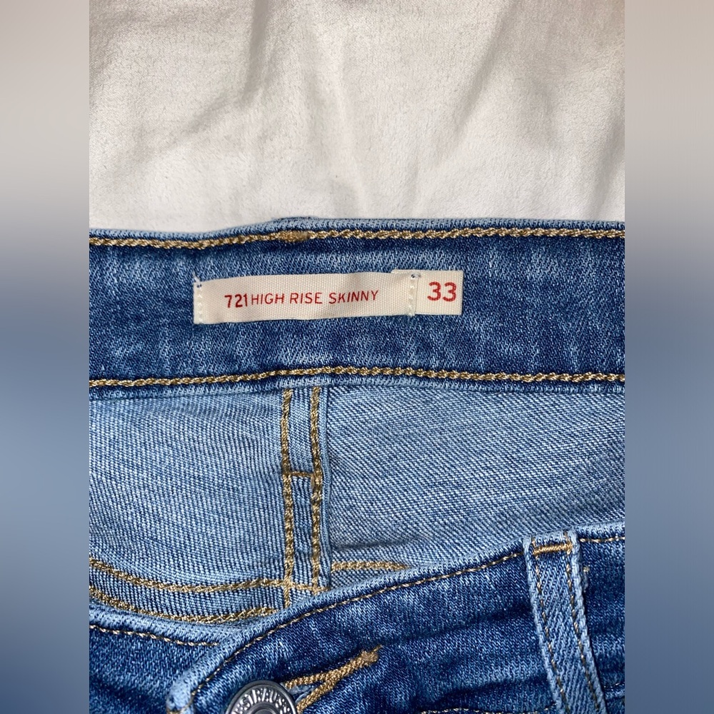 Levi’s 721 High rise skinny jeans